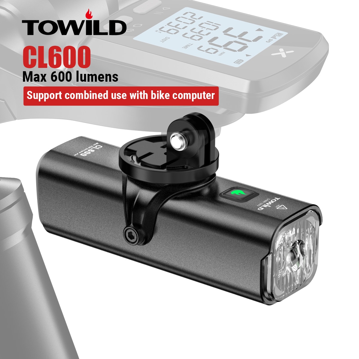 TOWILD 600LM  Ʈ   USB  LED..